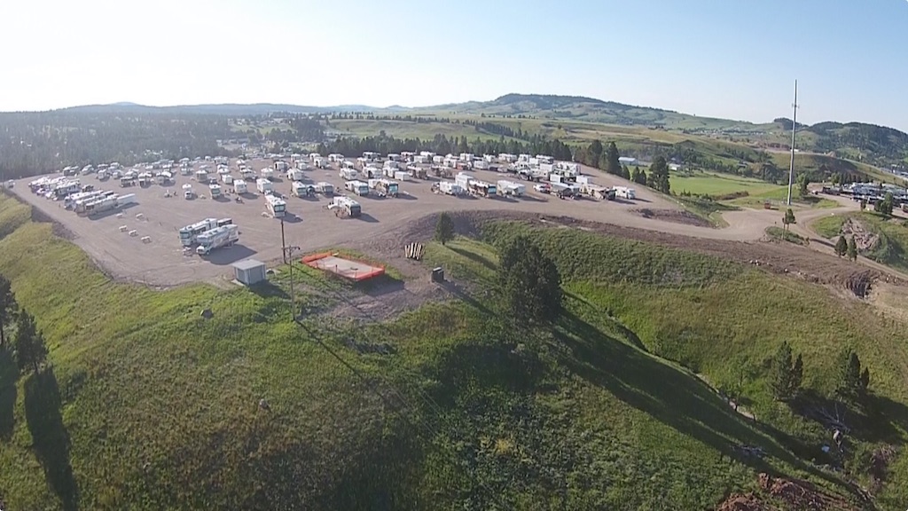 Sturgis RV Parks - Sturgis Campgrounds - Big Rig RV Park Park - Aerial 2